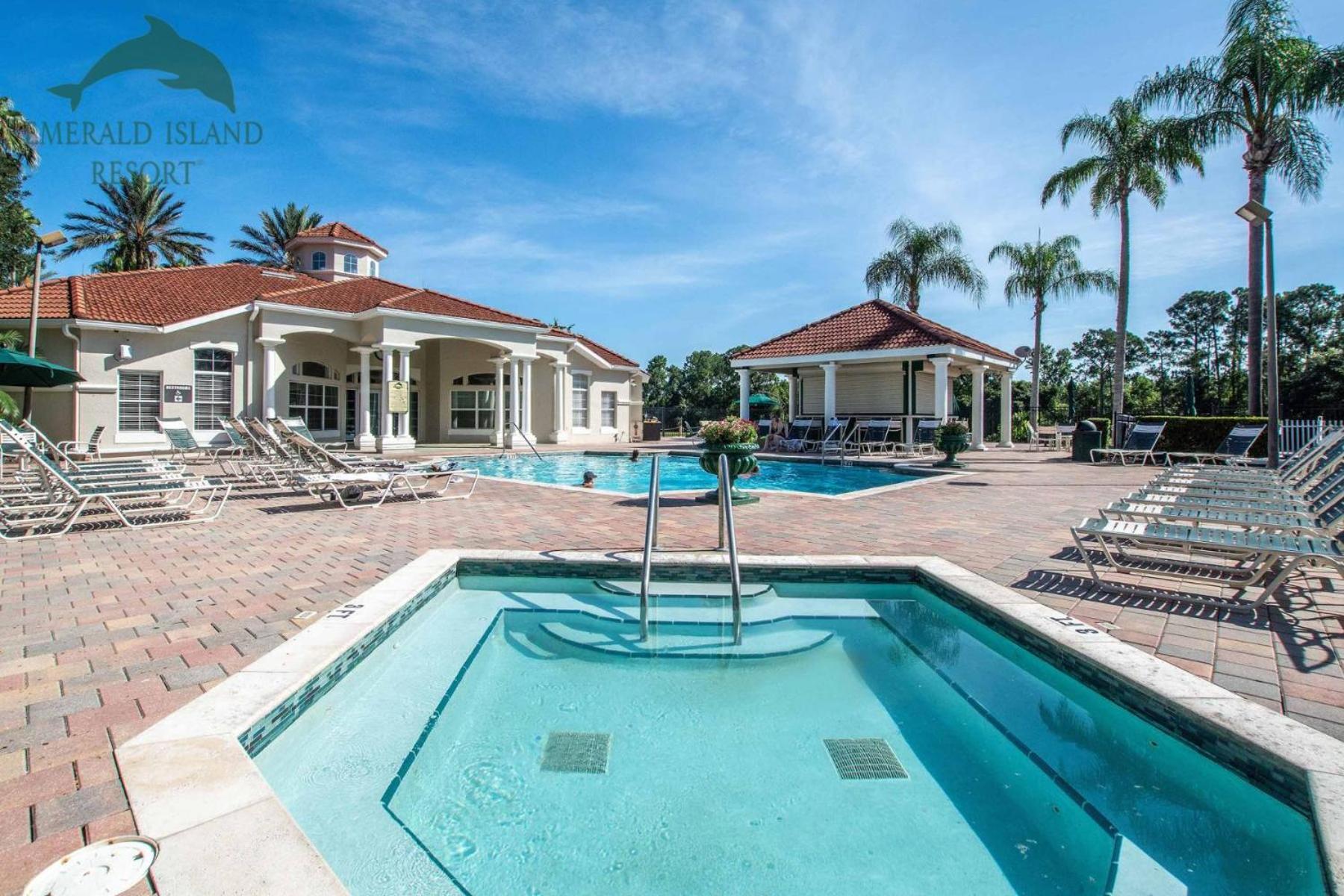 Emerald Island Resort, Private Pool, Game Room And Bbq Grill, Near Disney!! Four Corners 外观 照片